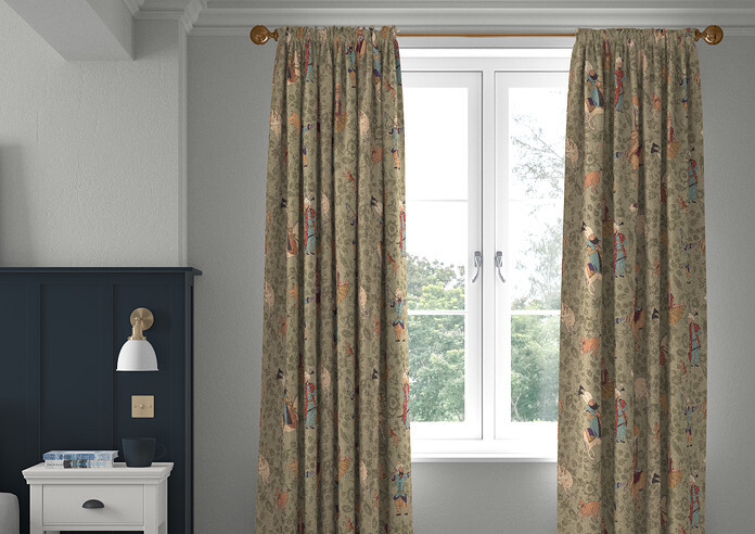 Xerxes, Moss - Made to Measure Curtains - Image 3